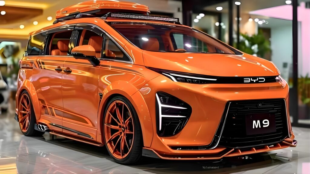 2026 BYD M9 Launch Highlights : Elegant Styling, Advanced Features and Family-Friendly Comfort