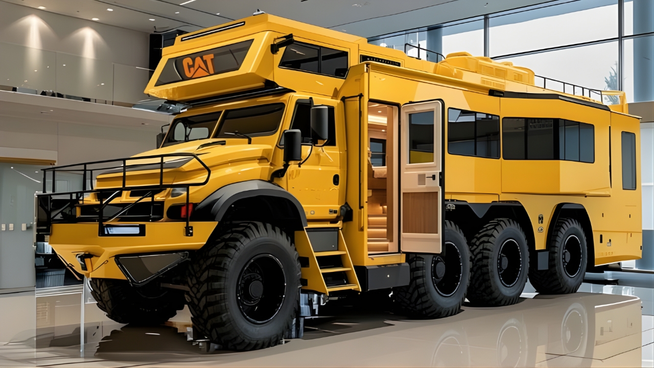 2026 Caterpillar 8×8 Overland RV Beast : Ultimate Heavy-Duty Expedition Rig for Extreme Off-Road Adventures