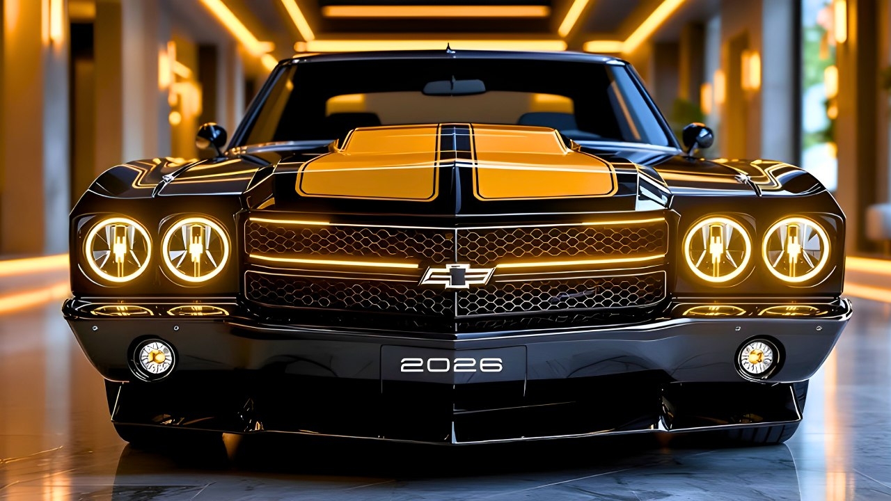 2026 Chevelle SS 464 First Look : Iconic Muscle Car with Modern Engine and Enhanced Performance