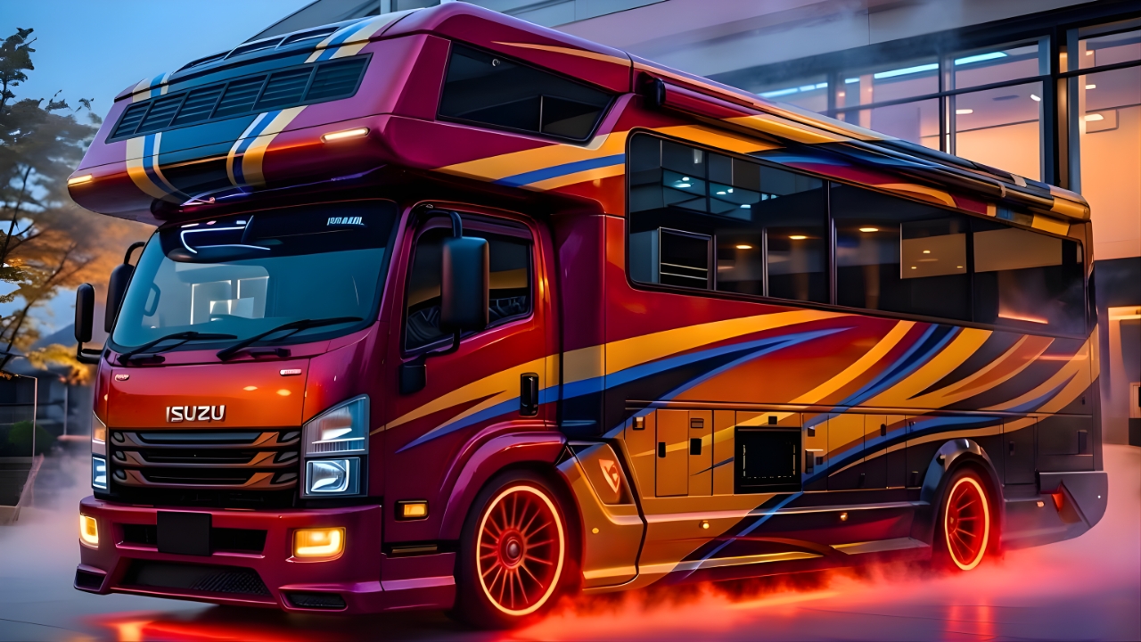 2026 Isuzu Luxury Camper Unveiled: Ultimate Comfort and First-Class Road Trip Experience