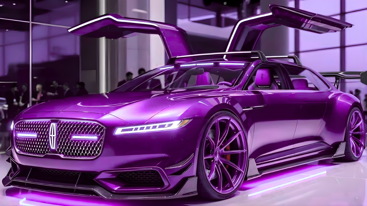 Lincoln Continental 2026 Concept Revealed : Iconic American Luxury Sedan with Futuristic Design