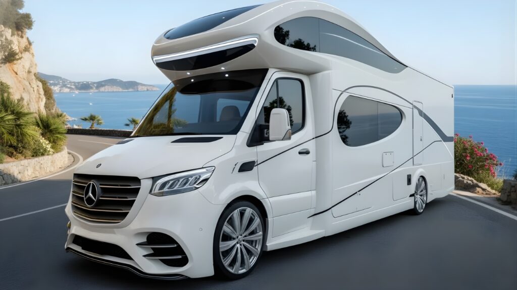 2026 Mercedes Motorhome Unveiled : Luxurious Comfort Meets Effortless Driving Experience