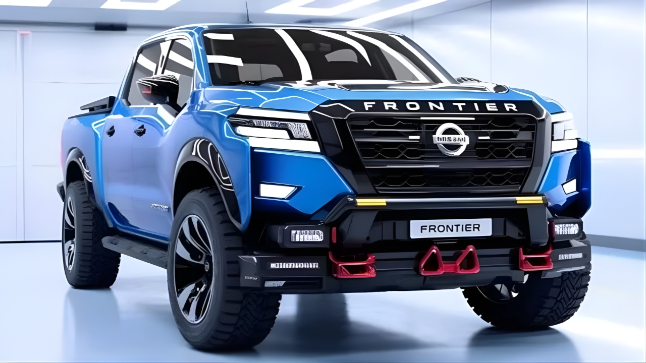 2026 Nissan Frontier Revealed : Tough Styling, Powerful V6 Engine and Budget-Friendly Pricing