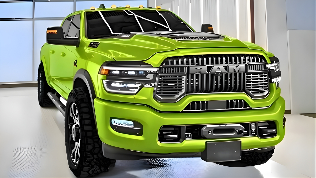 2026 Ram 3500 Pickup Truck Revealed : Tough Diesel, Best-in-Class Capability, and Modern Comfort