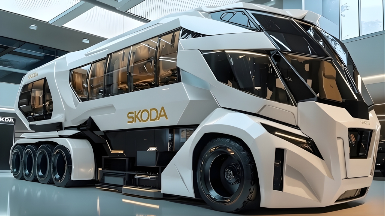 2026 Skoda Motorhome Revealed: Luxury Interior, Advanced Features and Mobile Living Redefined