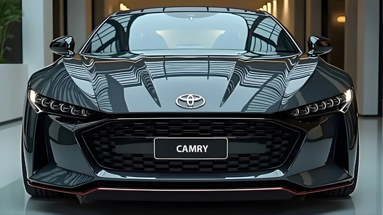 2026 Toyota Camry Unveiled : Sleek Design, Advanced Hybrid Technology and Updated Interior Features