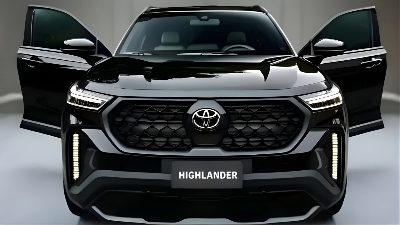 2026 Toyota Highlander Hybrid Revealed : Stylish 7-Seater SUV with 40+ MPG and Premium Features