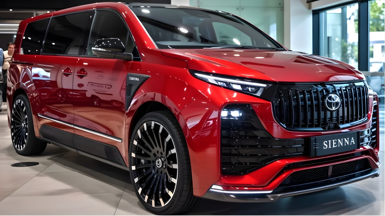 2026 Toyota Sienna Hybrid First Look Review : Best Family MPV Gets Smarter