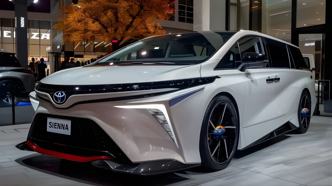 2026 Toyota Sienna Revealed : Stylish Family Minivan with Ultimate Comfort and Superior Hybrid Efficiency