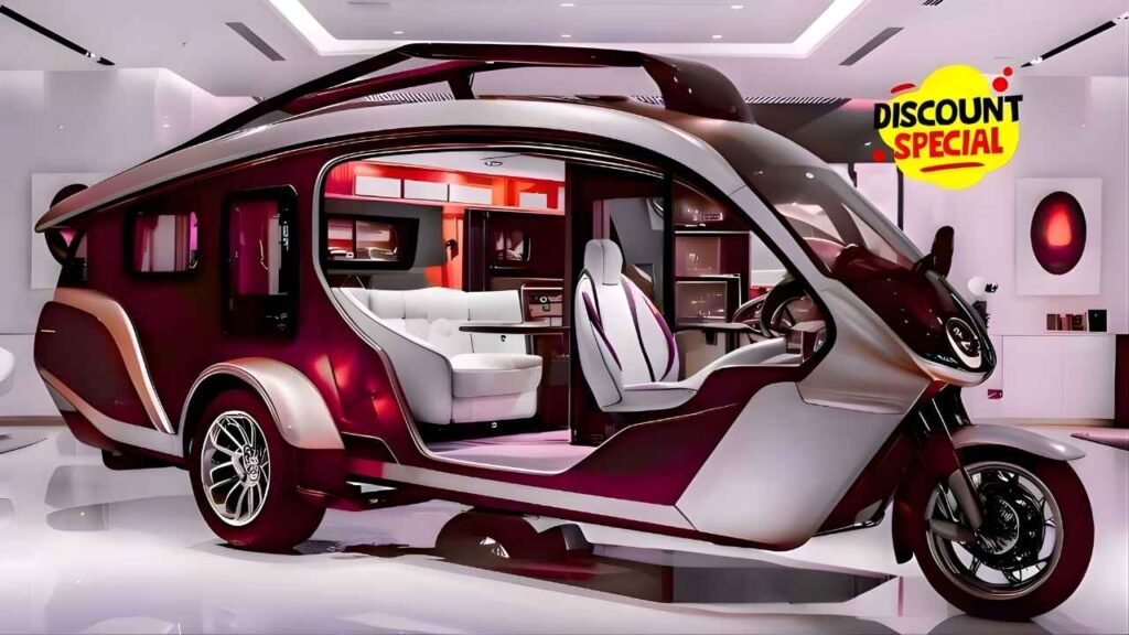 2026 Tricycle RV Camper Unveiled: Ultra Modern 3-Wheel Mini Motorhome Redefining Compact Luxury