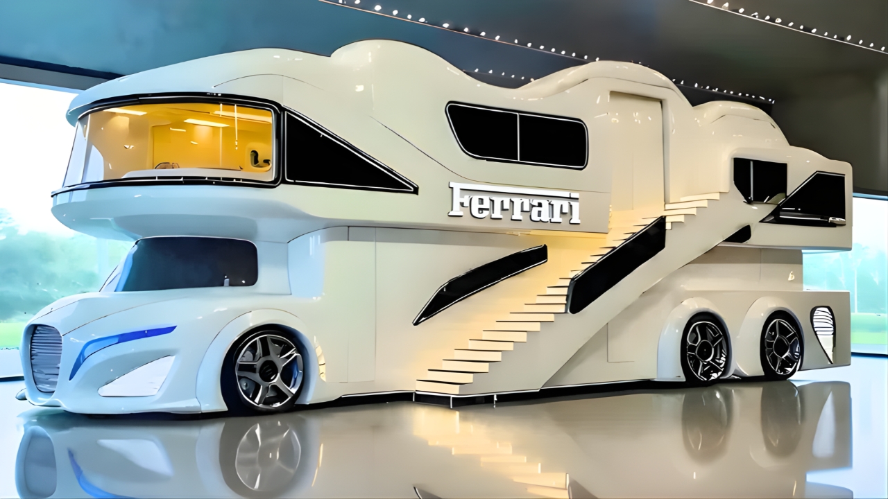Ferrari Motorhome 2026 Breaks Cover Offering Exotic Design and Premium Comfort