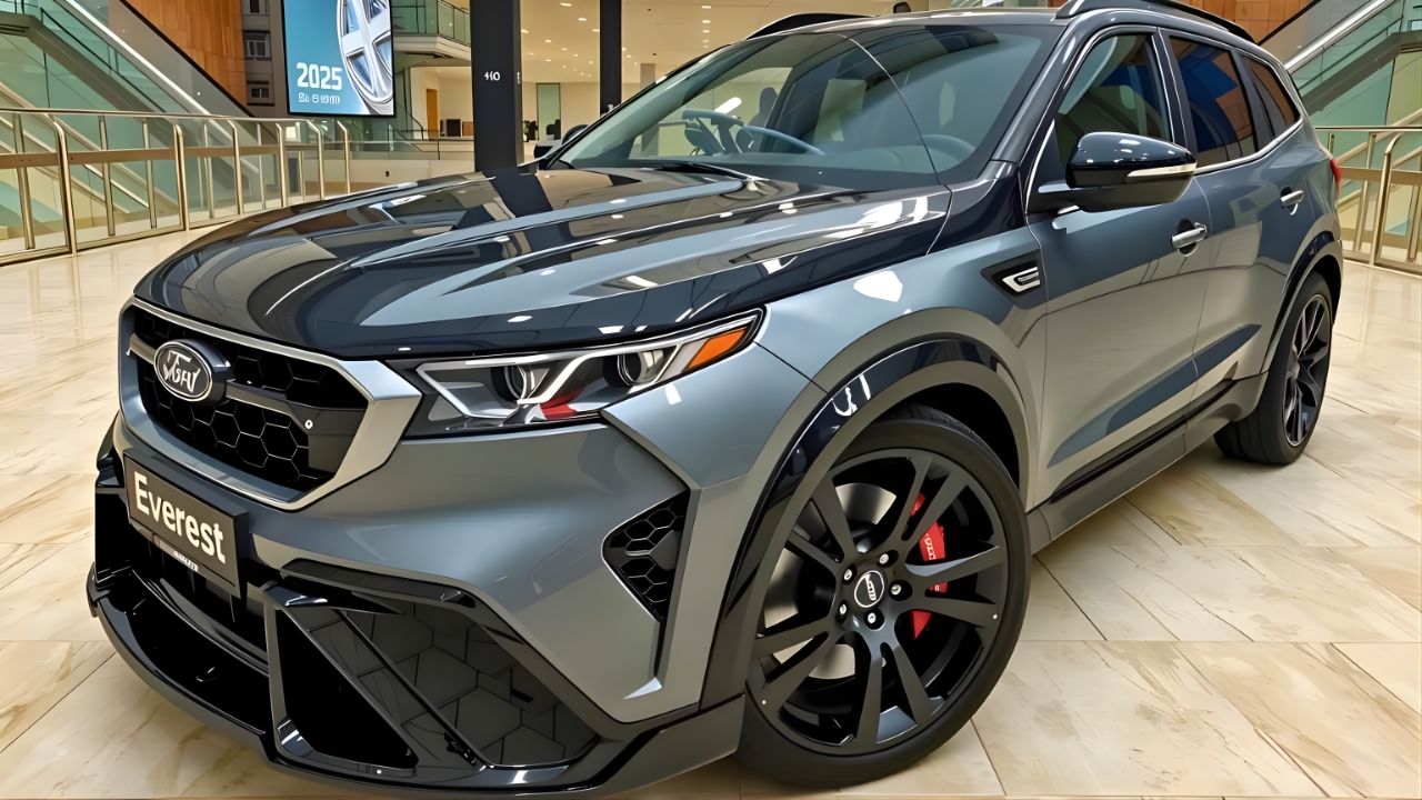 Ford Everest 2026 Launch Highlights : Powerful SUV with Smart Hybrid Tech and Premium Comfort