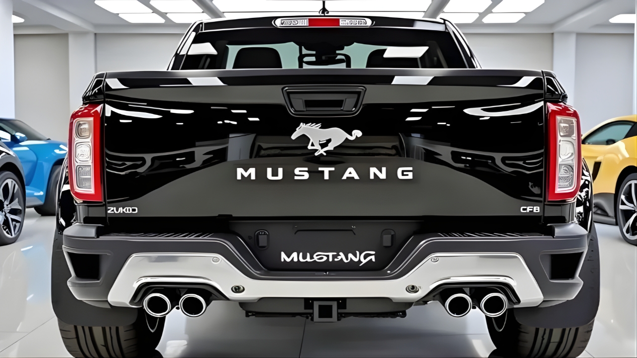 Ford Mustang Pickup 2026 Showcased with High-Performance Engine and Truck Capability