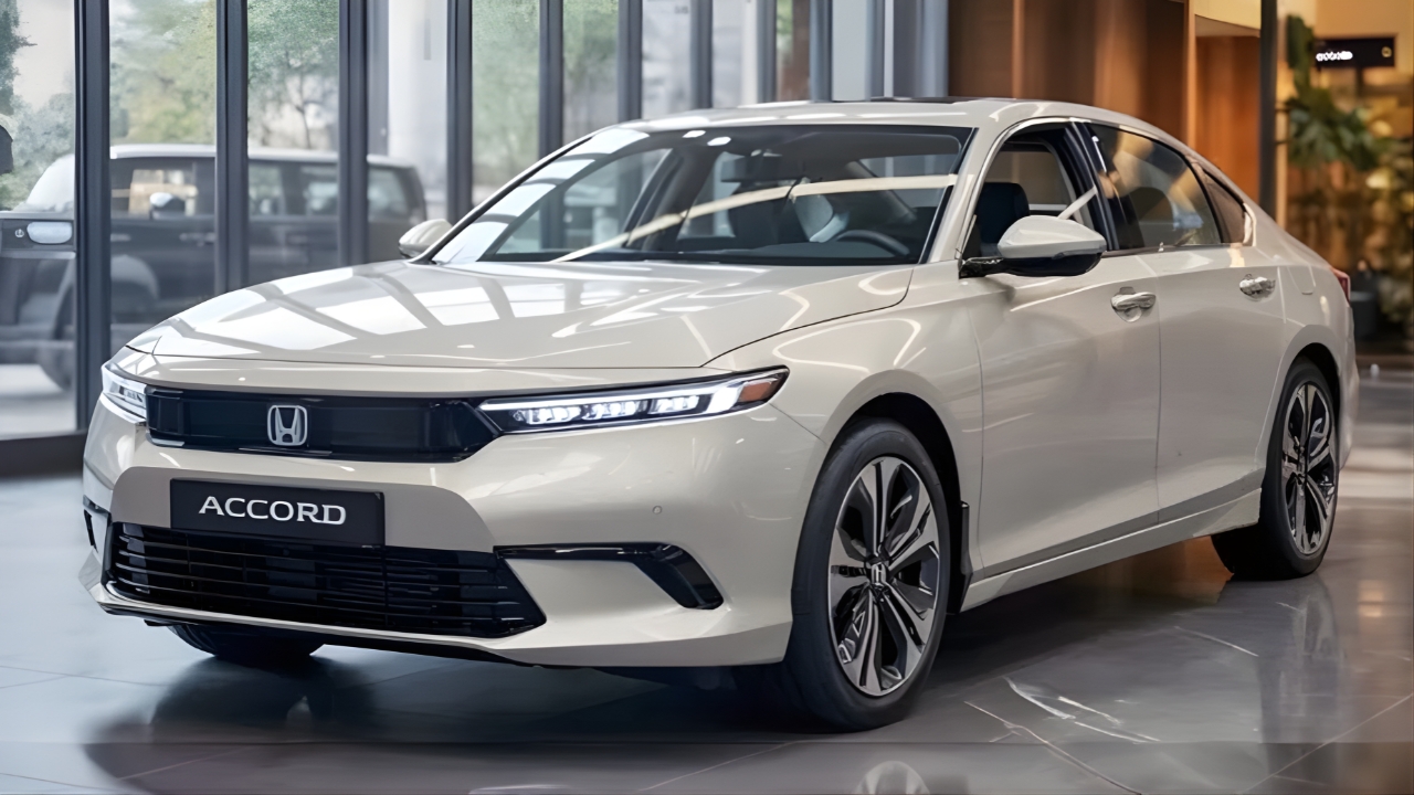 Honda Accord Hybrid Revealed : 52 MPG Efficiency, Premium Design and Smart Performance
