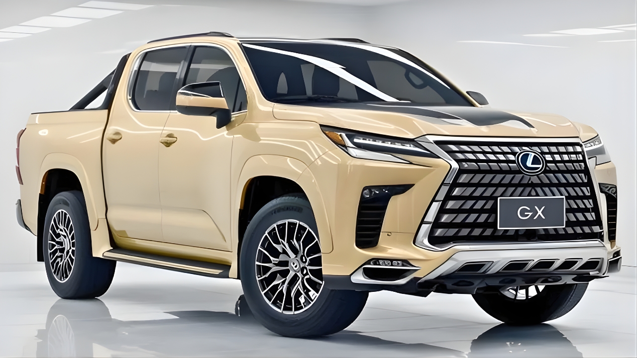 Lexus 2026 Pickup Truck Revealed : Premium Comfort, Tough Build, and Smart Features
