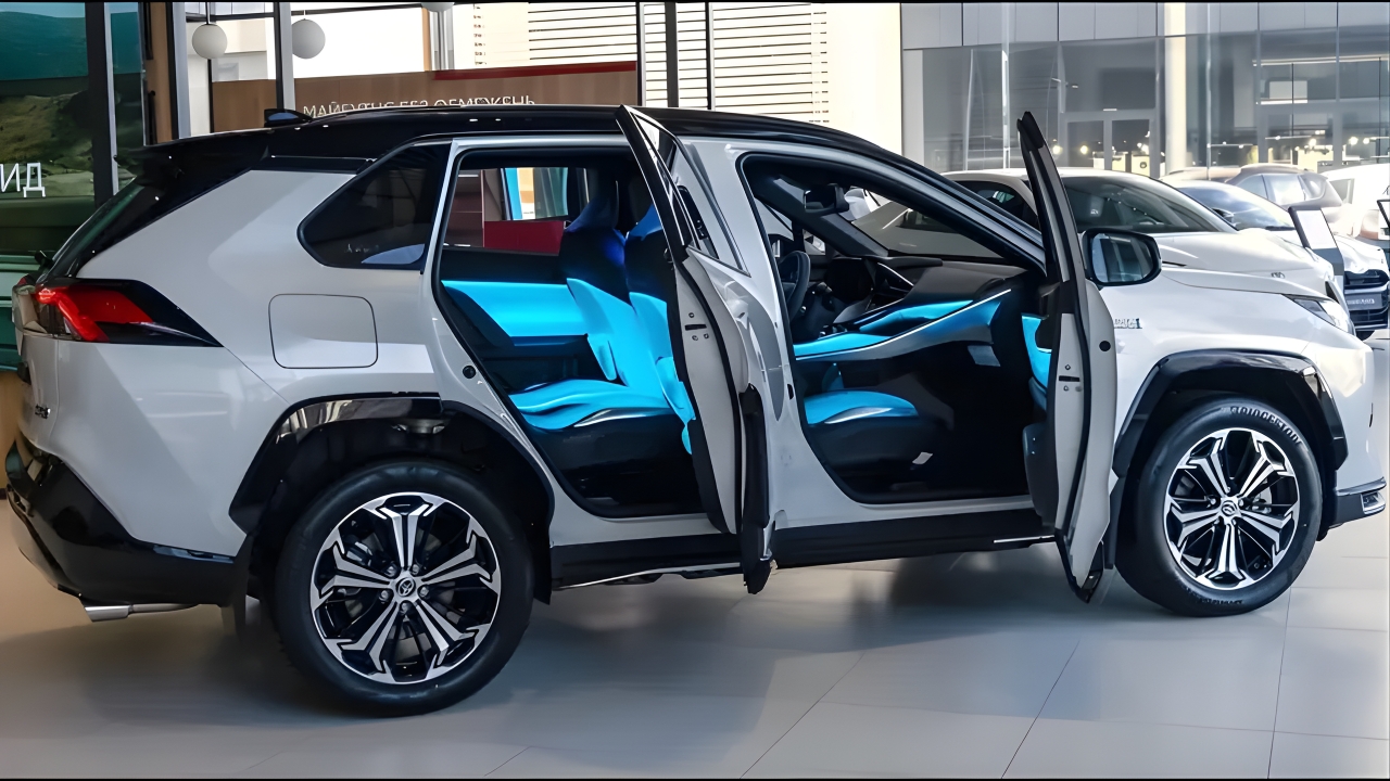 Next-Gen 2026 Toyota RAV4 Hybrid with Bold Styling, 60 MPG Efficiency and Advanced Infotainment